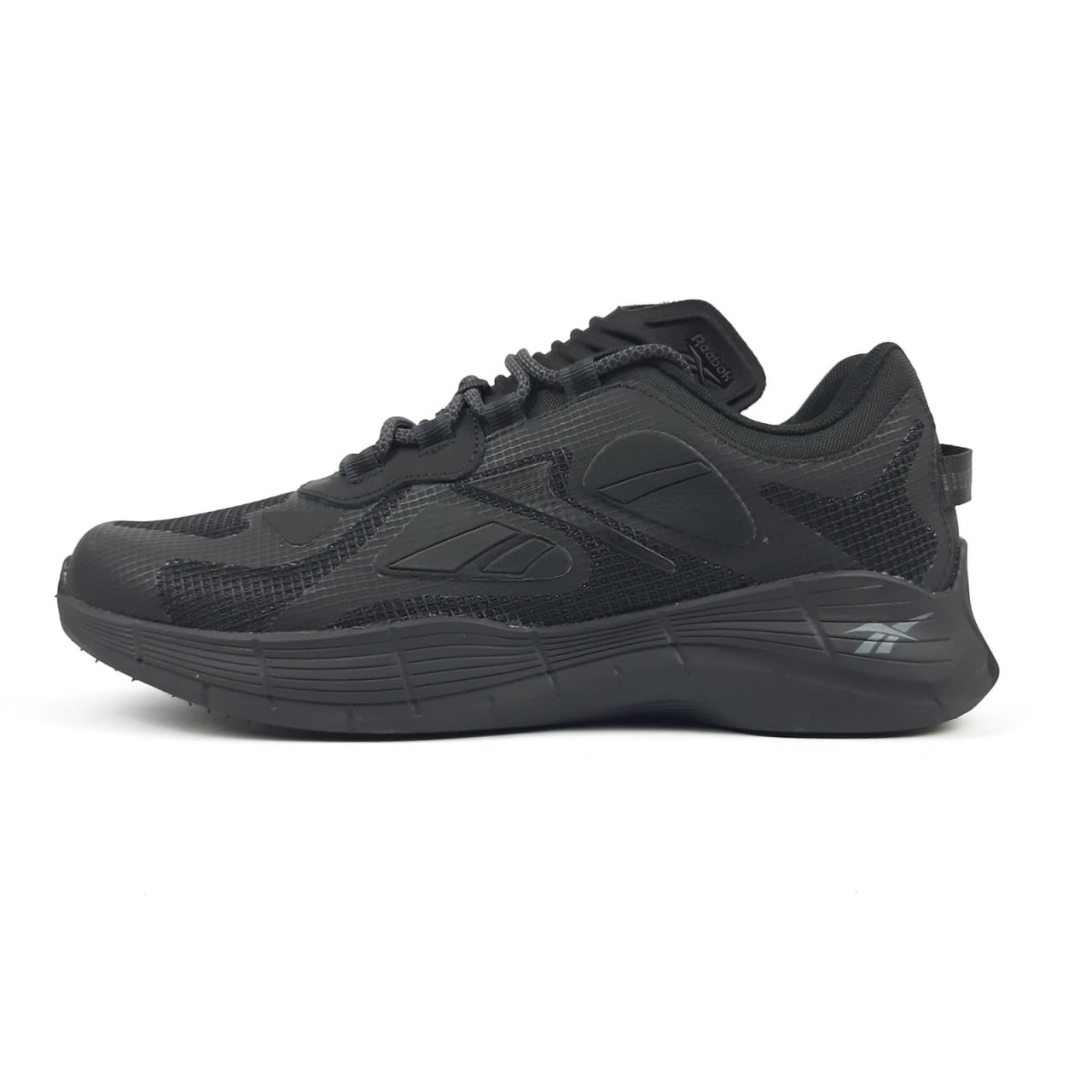 Кроссовки Reebok Zig Kinetica мужские черные демисезонные практичные повседневные на шнуровке спортивная обувь