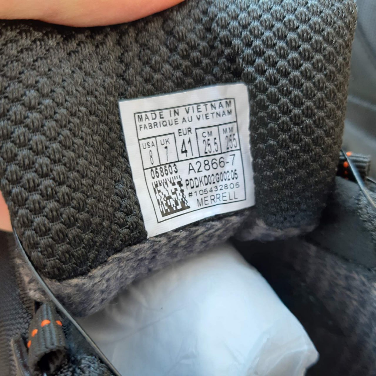 Кроссовки Merrell Float Pro резиновые черные зимние повседневные на шнуровке спортивная обувь
