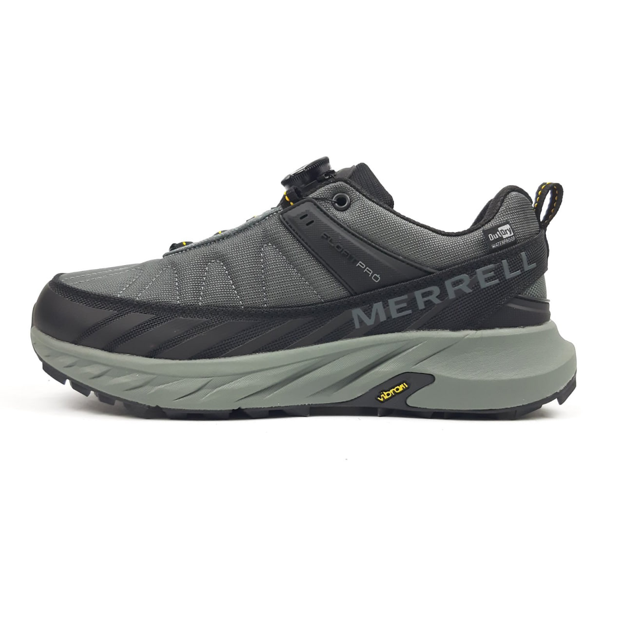 Кросівки Merrell Float Pro світло сірі гумові зимові практичні повсякденні на шнурівці спортивне взуття